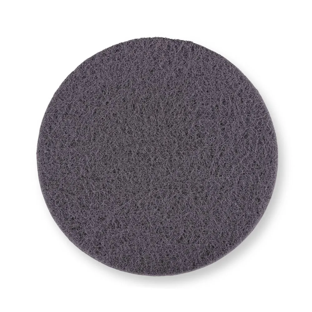 Disco abrasivo de limpieza fibra no tejida de nylon gris ABRSTAR