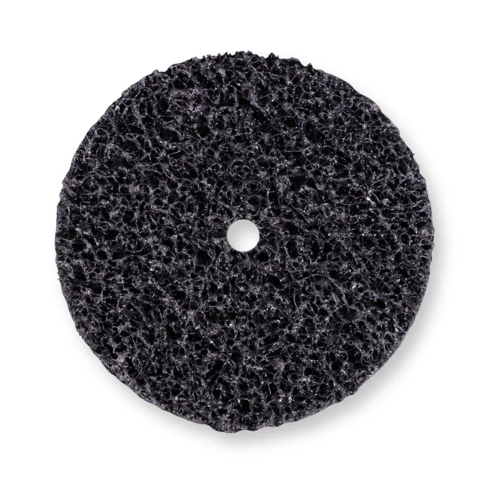 Disco abrasivo de limpieza polifibra Clean & Strep negro ABRASTAR