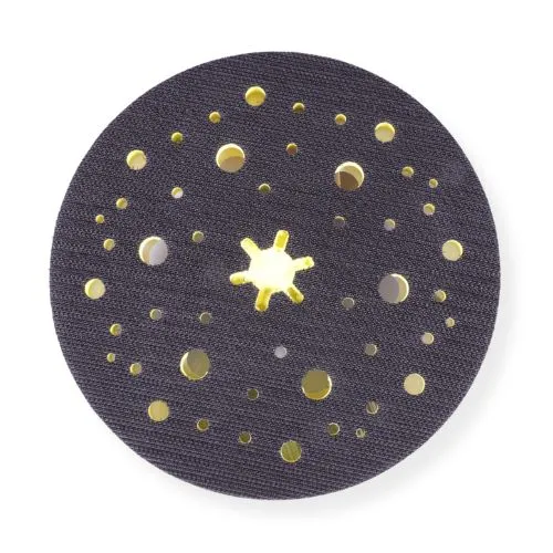Plato lijadora velcro 150 mm. 52 asp. densidad dura HANDIT - Imagen 3