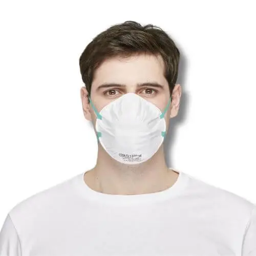 Protección-personal-Mascarilla-FFP2-R-D-sin-valvula-BLS-CLASSIC-frontal