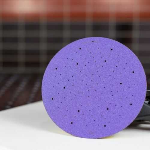 Disco abrasivo film Abrastar HELIX-VIOLET