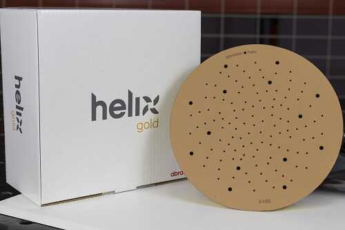 Disco abrasivo papel ABRASTAR HELIX-GOLD