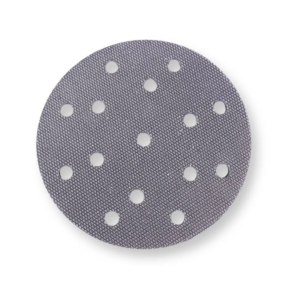 adaptador plato de lijado Interface de foam - velcro 150 mm. altura 10 mm. 15 aspiraciones