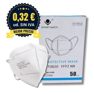 Mascarillas FFP2 sin válvula Shfort Safety F0820
