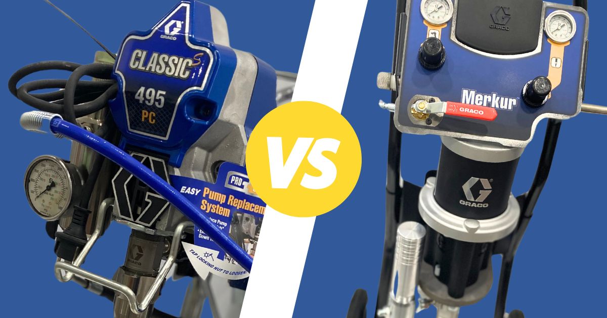 diferencias entre equipos de pintura neumáticos y eléctricos
