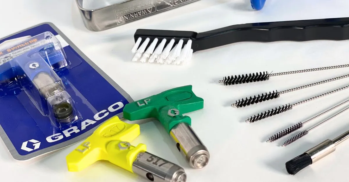 Cómo alargar la vida útil de tus boquillas airless Graco Consejos de mantenimiento
