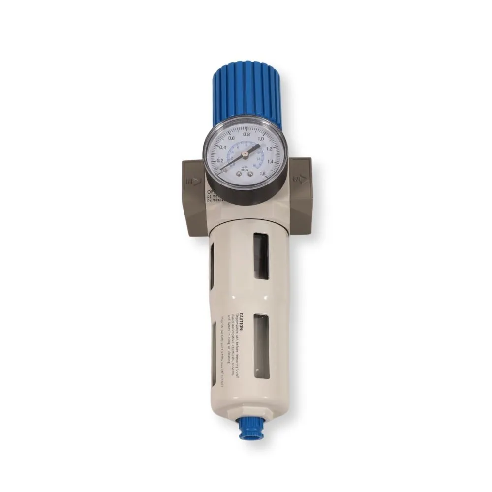 Conjunto regulador de aire con filtro-lubricador AFINA
